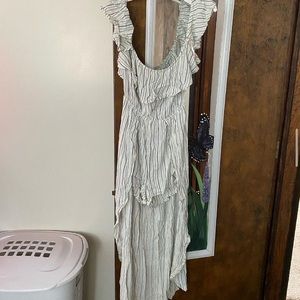 SALE rue 21 romper with flowy skirt